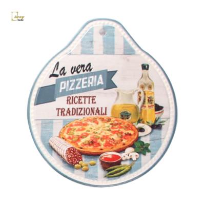 China Sustainable popular oval hot pot mat cutboard coasters and ceramic place mats for sale