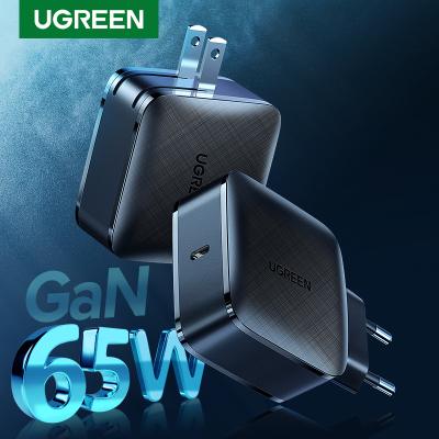 China Wholesale Ugreen 100W GaN Charger Quick Charge Type C PD 65W Foldable USB Charger with QC 4.0 3.0 Quick Charger for iPhone 12 pro iPad for sale