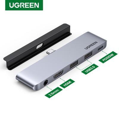 China UGREEN 4 In1 HDK 4K 60Hz USB C HUB For iPad Pro Aux Hub Thunderbolt 3 PD 3 USB 3.0 PD 100w. for iPad pro 2020 2018 iPad air 4 20198/20199 for sale