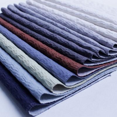 China Breathable Luxurious Upholstery Furniture Home Decor CurtainYarn Dyed Solid Plain Fabric For Home Upholstery Sofa Curtain for sale