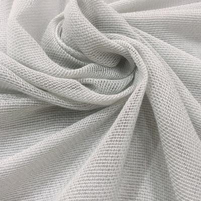 China Customization Breathable 100% Polyester Permanent Flame Retardant Yarn Dyed Curtain Fabric for sale