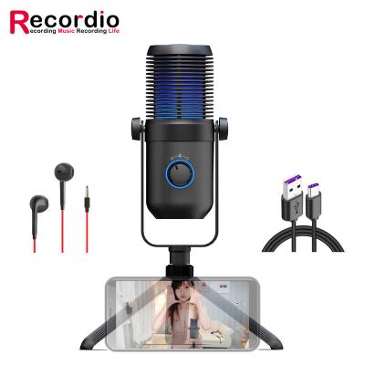 China GAM-MK02 3 Levels Noise Canceling Variable Directivity Live Streaming condenser Microphone For Tik Tok en venta