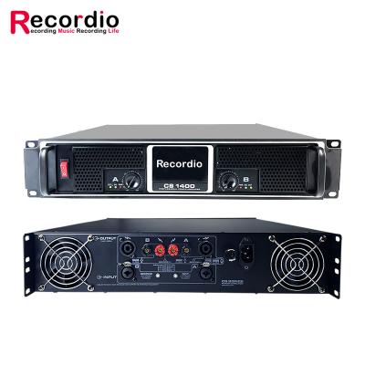 China GAP-S1400 High Performance 2000W*2 Power Amplifier HiFi Power Amplifier Use For Professional DJ Stage en venta