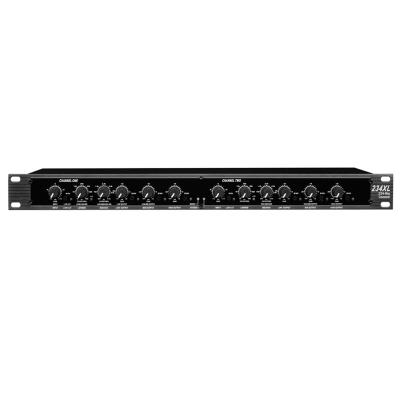 China Professional Sound Peripheral Equipments Stereo 2/3 Way, Mono 4-Way 234XL Crossover audio Equalizer with XLR Connectors en venta