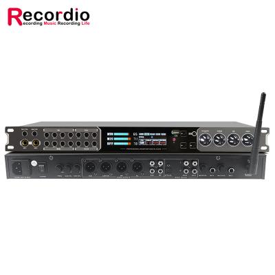 China GAX-G500 Professional KTV Pre-Amplifier Home USB Optical Fiber Input Conference Stage Performance Audio Processor en venta