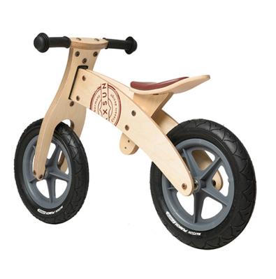 China Wooden Sports Bike Kids Balance Bike Running Ride On Classic Toy Model Cheap Kids Bike for sale