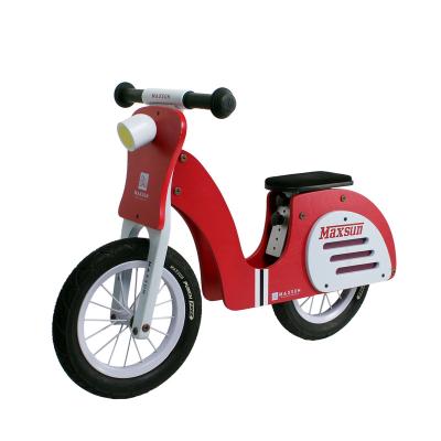 China Sport Balance Bike Wooden Kids Bike Road Toy Bike Wooden Scooter for sale