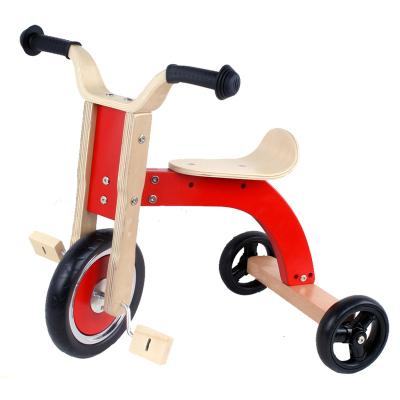 China Ride On Toy Children Tricycle Wooden Ride On Tricycle Toy Tricycle for sale