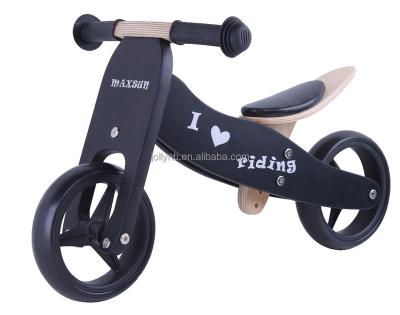 China Ride On Toy 2-in-1 Safety Wooden Baby Tricycle Bikes For Kid Education Toy for sale