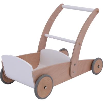 China Learn Baby Walker Curve Board Wooden Walker Baby Learning Walker for sale