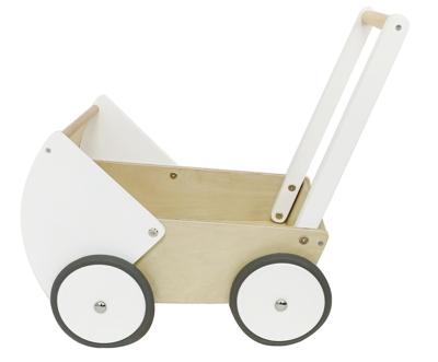 China Learn Baby Walking Wooden Walker, Learning Walker For Kids, Wooden Dolls Pram for sale