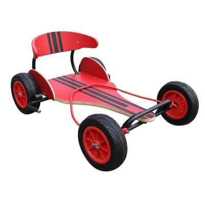 China Ride On Wooden Toy Go Cart Wooden Sport Toy for sale