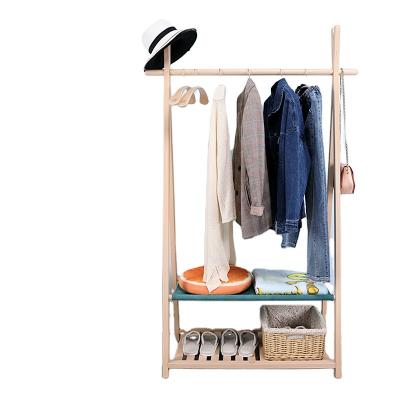 China Furniture Hanger Convertible Wooden Coat Hanger for sale