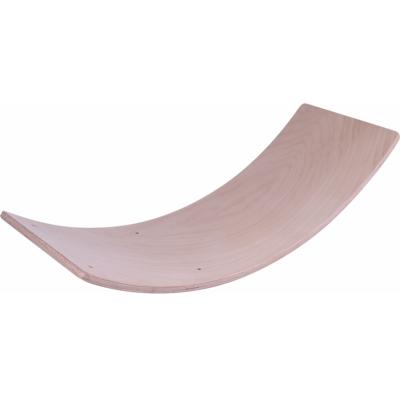 China Body Kids Wooden Curve Board Kids Balance Board For Sitting And Rocking for sale