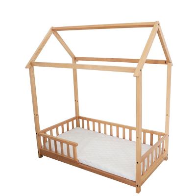 China Modern Hot Sale Wooden Baby Crib Designs Indoor Wooden Toy Crib Furniture for sale