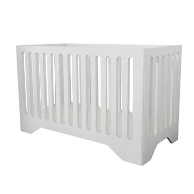 China Modern popular solid wood luxury portable wooden hutch baby crib styles wooden baby hutch for sale