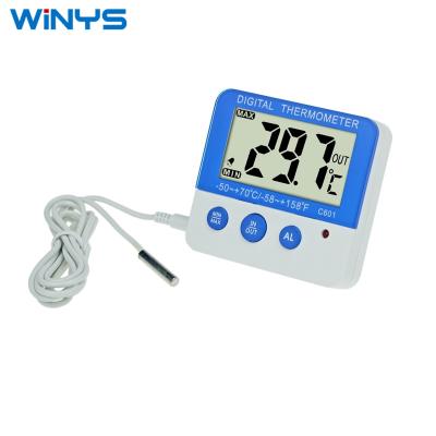 China Household Indoor Outdoor Home Pet Refrigerator Thermometers Electronic Frost C601 C601 Alarm for sale