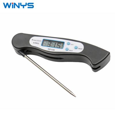 China Foldable Digital Meat Thermometer Food Cooking Kitchen Tools TP108 for sale