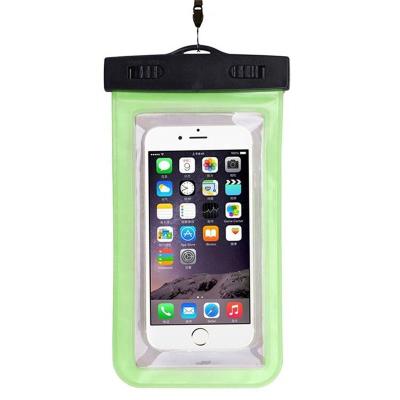 China High Quality Waterproof Bag PVC High Protector Cell Phone Cases Clear Pouch Case Waterproof Water Proof Mobile Phone Bag With Lanyard for sale