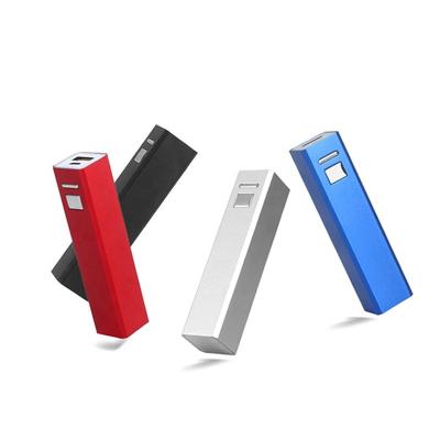 China Portable; MINI Custom Gift Power Bank 2600mah Mini Aluminum Portable Charger for sale