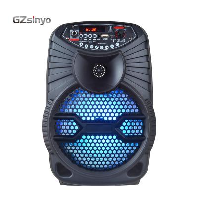 China Hot Selling 6.5 Inch Portable Mini Subwoofer Wireless DJ Dancing Wireless Home Theater BT Flat Speaker for sale