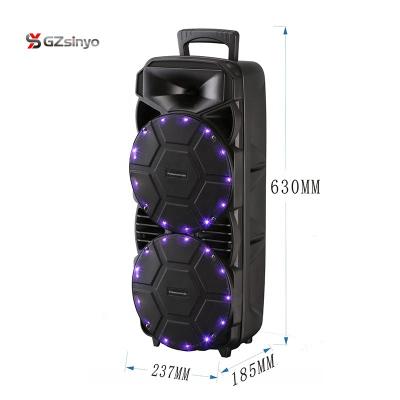 China Guangzhou Sinyo Private Party Wireless Goods Double Spot 8inch LT-2804 Portable Speaker With Blue Tooth Wireless for sale