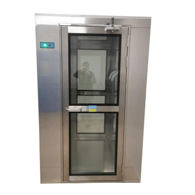 China Industrial Cleanroom Entrance Control Air Shower / Cleanroom Air Shower Clean Room Pass Through Air Shower for sale