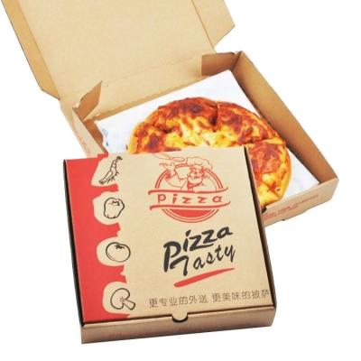 China Cheap Recycled Materials 9 Inch Cardboard Cardboard Paper Pizza Packaging Box for sale