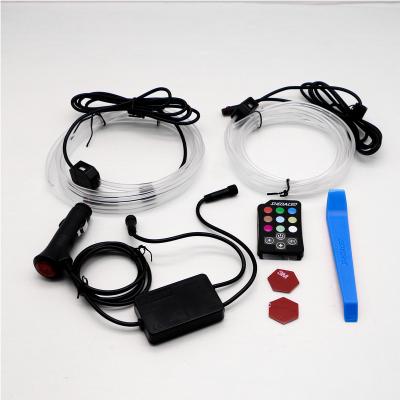 China 12V Car USB Driving Car Lighter Cool Line Universal Romantic Flexible Lights Interior Decoration MG-IT24 for sale