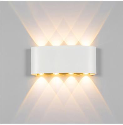 China New design 2w modern indoor waterproof led wall lamp installing bedside wall sconces for living room for sale