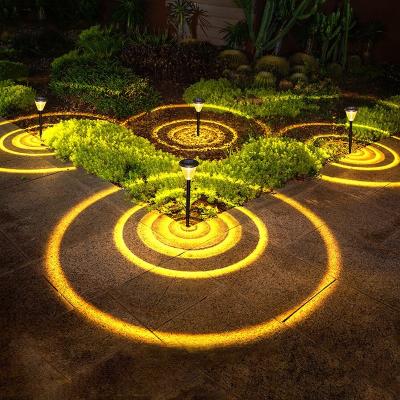 China LANDSCAPE Color Changing Stake IP65 Waterproof Solar Light Outdoor Decorative Landscape Solar Garden Lights for sale