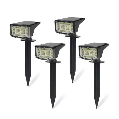 China LANDSCAPE Sunspot Lights Outdoor IP67 Waterproof 50 LED Solar Landscape Lights 3 Modes Outdoor Decorative Solar Garden Lights for sale