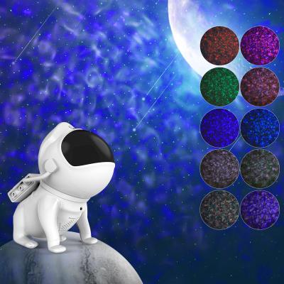 China Modern Starry Nebula Ceiling LED Lamp Universe Child Night Light Projection Lights for Bedroom Decor Astronaut Projector for sale