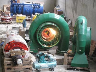 China Small Hydro Power Francis water Turbine with 40 meter head installed in mountain for sale