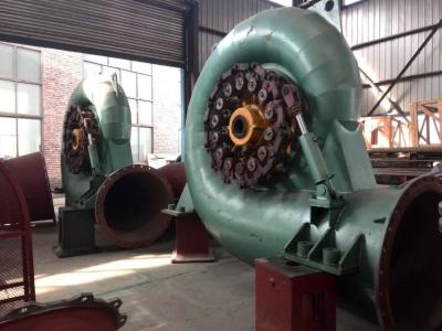 China 500KW Vertical Small Francis Hydro Turbine Generator With Stainless Steel Runner Material for sale