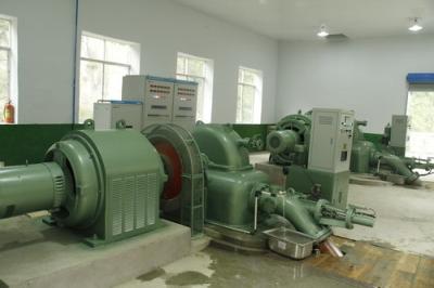 China Single Jet Pelton Water Turbine , Small  Hydroelectric Generator for Power Station for sale