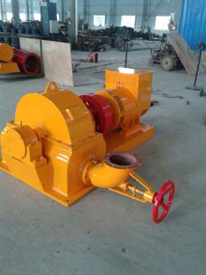 China Residential Pelton Water Turbine / Horizontal Pelton Turbine Power Generation Machine for sale