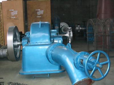 China 80M -160M Water Head Hydro Turgo Turbine for Hydro Power Plants 200KW - 630KW for sale