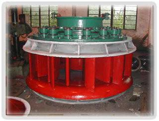 China 160KW Kaplan Water Turbine Generator / Hydro Turbine Electric Generators 30KW - 1000KW for sale