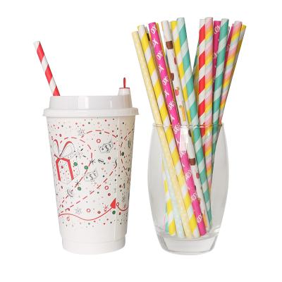 China Disposable Biodegradable Eco Friendly Paper Straw for sale