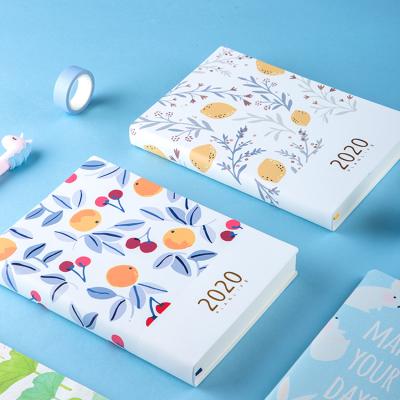 China 200 Sheets Softcover Thermo Discolor PU Leather Notebook Daily Life Family Practical Cute Stylish Cute Planner for sale