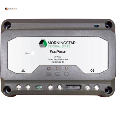 China Charger Controller Morningstar EcoPulse EC-20 20A Solar Charge Controller For Portable Solar Power System for sale