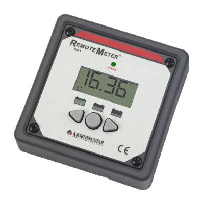 China Display with custom icons Morningstar Remote Meter RM-1 for sale