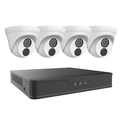 China Siren 8 Channel H.264+ NVR Full HD 8MP CCTV IP Cameras Kits 4CH 4K Integrated Home Video Surveillance System for sale