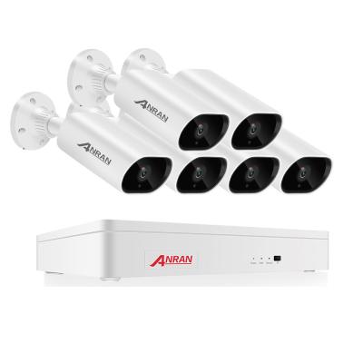 China Siren 5MP Siren AHD Set CCTV Camera 8CH CCTV Security Camera Kit HD P2P Video Built-in Smart Home Indoor Outdoor Surveillance System for sale