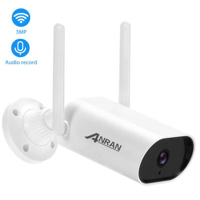 China ANRAN NIGHT VISION 2MP wifi camera1080p home security camera two way audio IP66 TF system card wireless waterproof disk for sale