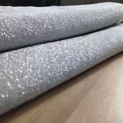 China Latest Design High Quality Polyester Spandex French Terry Ribbon Breathable Knit Fabric for sale