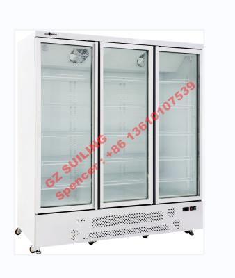 China COMPRESSOR SUILING THREE DOORS UPRIGHT FREEZER LD-1430M3WP for sale