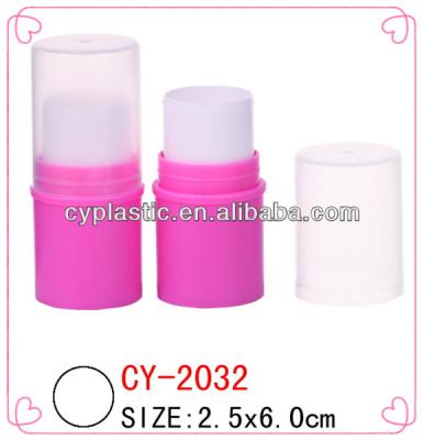 China Cosmetics new product stick base tube, cosmetic container model cy-2032 for sale