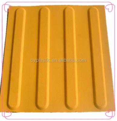 China Easy to walk for blind man Rubber Tactile Paving Tile/Nail of Blind Road /indoor blind sidewalk----factory for sale